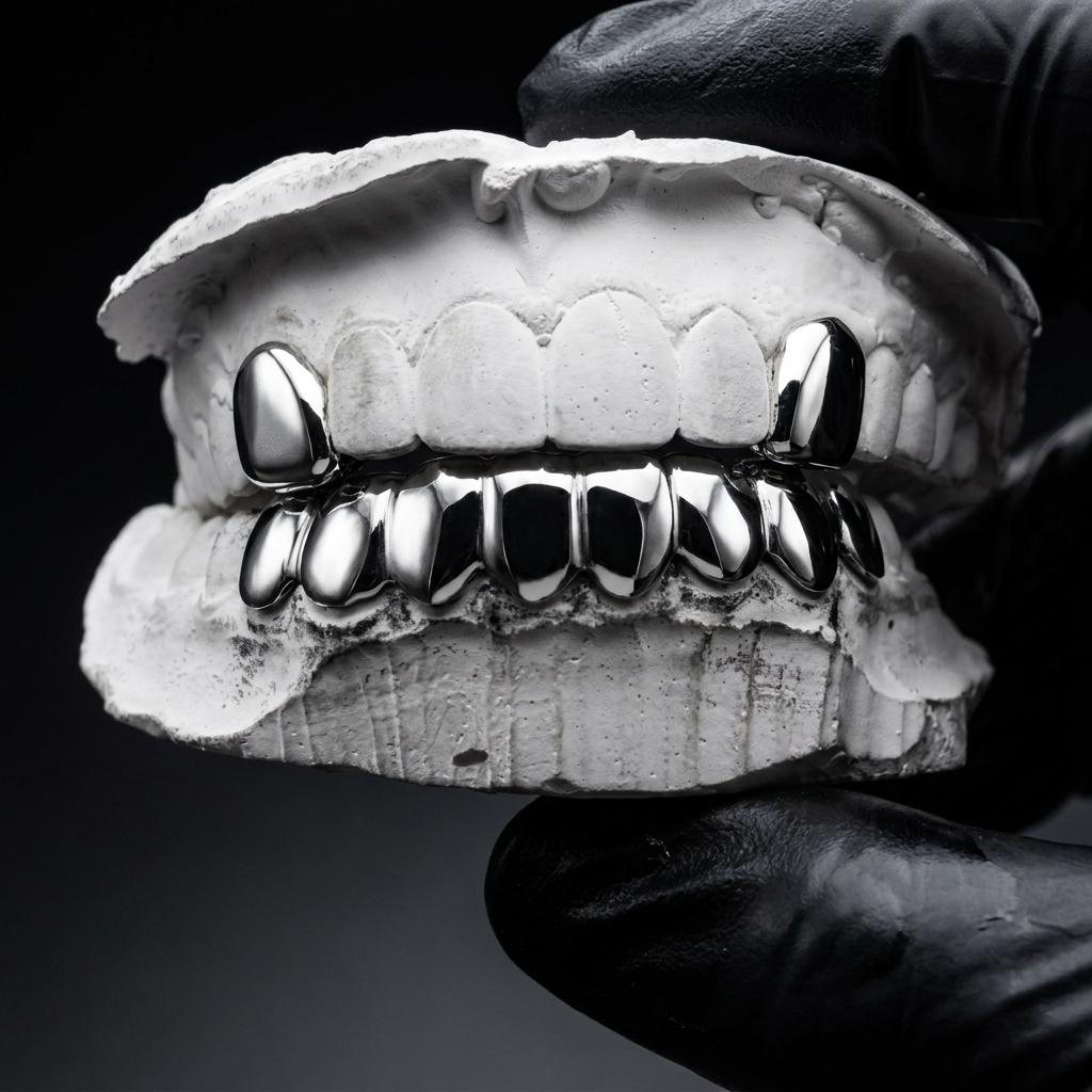 Grillz custom piece collection | Custom Full Row + Canines |