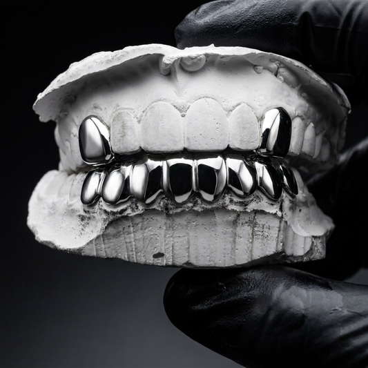 Grillz custom piece collection | Custom Full Row + Canines |