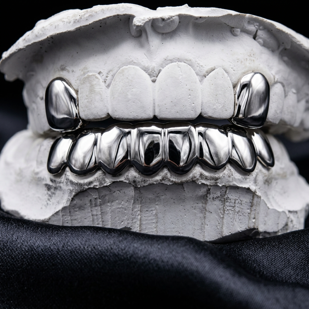 Grillz custom piece collection | Custom Full Row + Canines |